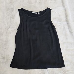 Halogen Black Sleeveless Scoop Neck Tank Top